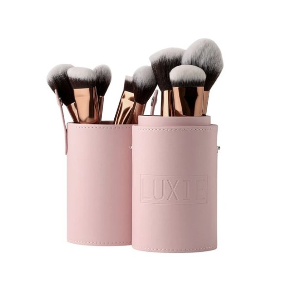 LUXIE  Signature 12 pc Rose Gold Brush Set- NEW!! - Picture 1 of 9